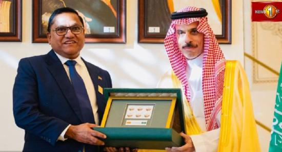 இலங்கை - சவுதி வௌிவிவகார அமைச்சர்கள் சந்திப்பு